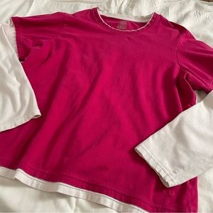 2000s Pink Shirt With Sleeves